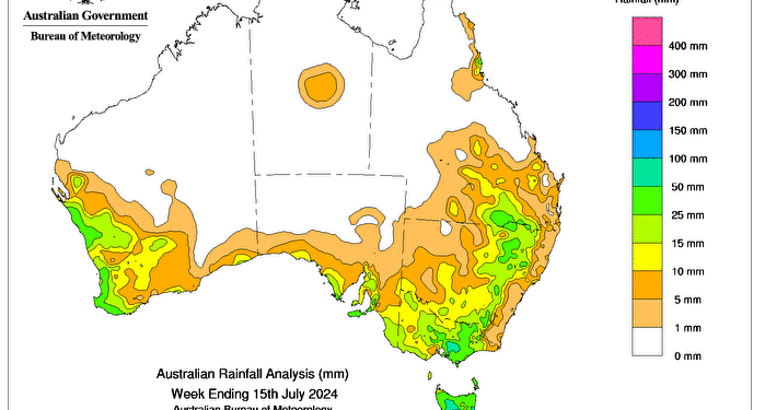 Weekly Rainfall Update: Significant Rain Across Multiple Regions