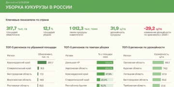 Oryol Region Leads Russia in Corn Yields: A Harvest Success Story