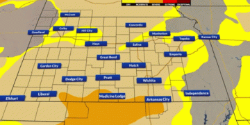 Kansas Wheat Under Pressure: Drought Stress Threatens Yields Despite Scattered Rainfall