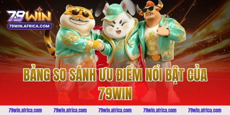 Bảng So Sánh Ưu Điểm Nổi Bật Của 79win