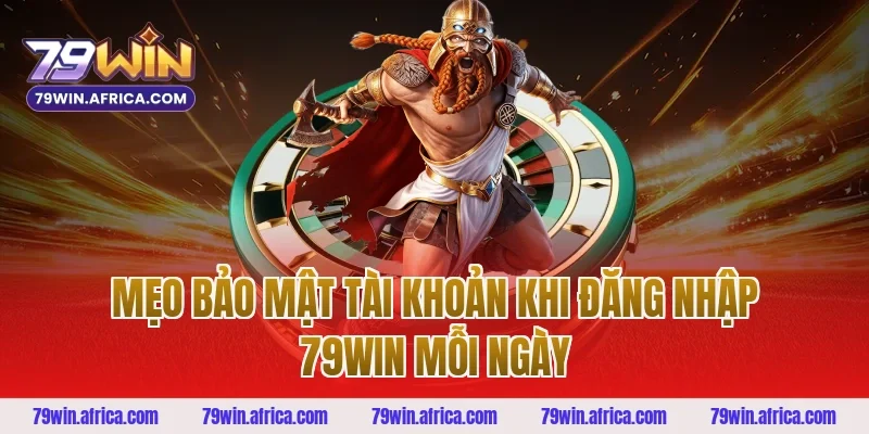 Mẹo bảo mật tài khoản khi đăng nhập 79win mỗi ngày